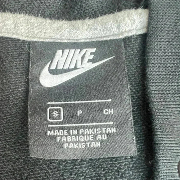Nike Women’s Black Lace Up Hooded Pullover Size Small - Picture 6 of 8